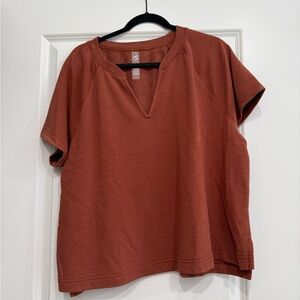 Lou & Grey Terracotta Short Sleeve Tee